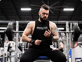 Strength trainer portrait