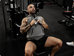 Muscle trainer portrait